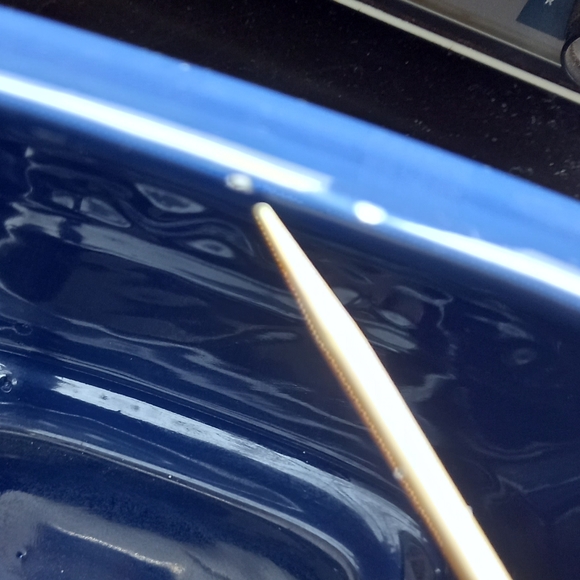 Vintage Ricard Water Pitcher, Blue Ceramic Barware - Picture 7 of 10